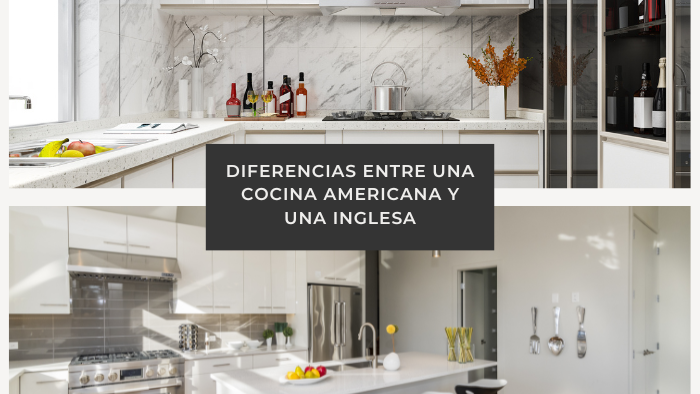 diferencias entre una cocina americana y una inglesa