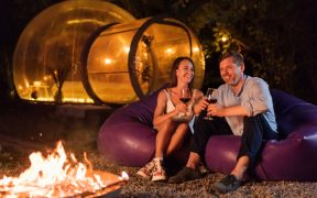 qué es el glamping