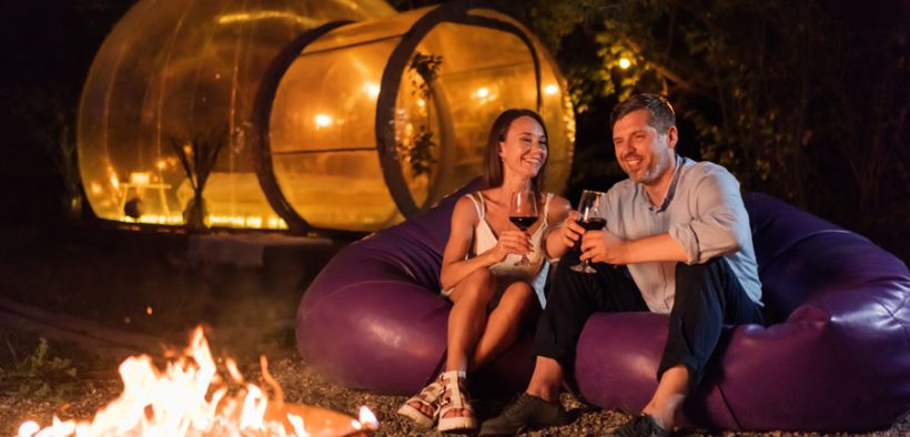 qué es el glamping